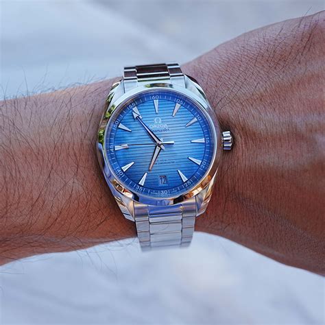 Omegas Seamaster 75th Anniversary Summer Blue Collection Watch Freeks