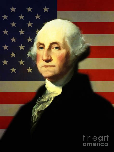 President George Washington V4 Photograph By Wingsdomain