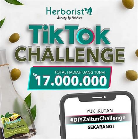 Tiktok Challenge Herborist Berhadiah Total Uang Tunai Juta Rupiah