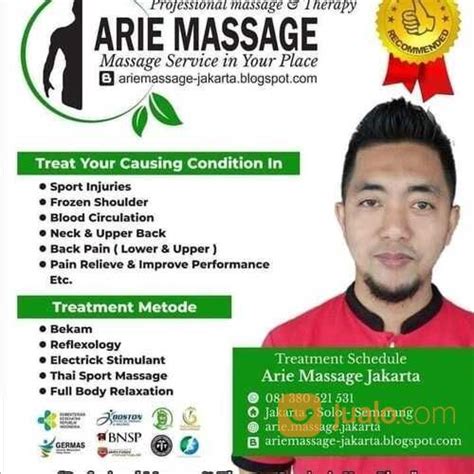 Pijat Massage Jakarta Di Kota Jakarta Selatan Dki Jakarta
