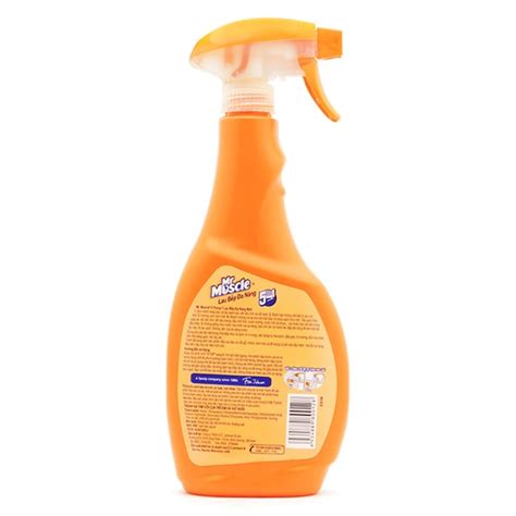 Rotate nozzle to on position. Mr muscle 5 in 1 kitchen cleaner: Made in Vietnam, 520ML ...