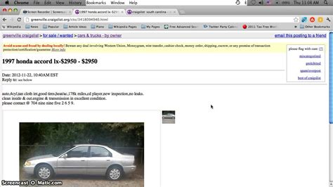 Craigslist Greenville SC Used Cars - Best For Sale by Owner Prices