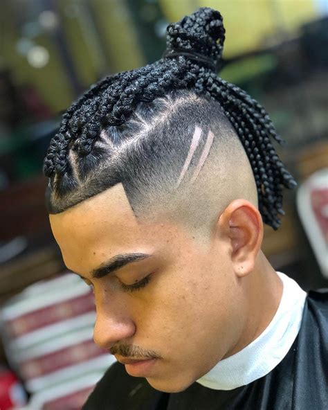 Braid styles for men are the new cool hairstyles, and the trend towards longer hair has opened up braid styles to sportsmen and hipsters alike. 9 Impressive Ponytail Hairstyle for Man! | Fashionterest