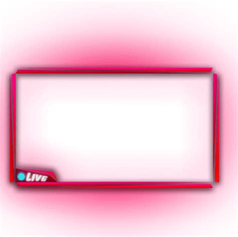 Pink Twitch Overlay Png