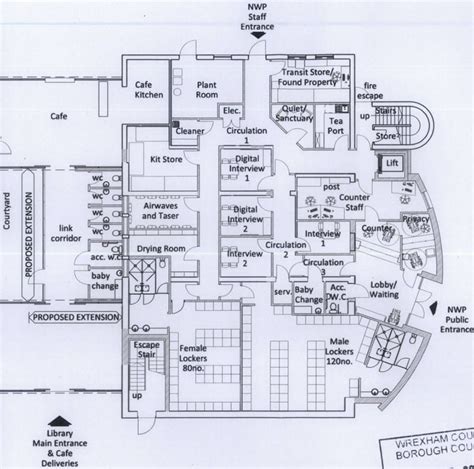 New Police Station Floor Plan