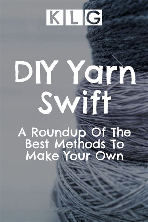 Yarn swift at knit in time. DIY Yarn Swift Roundup - The Best Plans & Methods For 2021