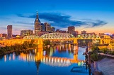 Nashville, Tennessee, Im Stadtzentrum Gelegenes Stadtbild USA Stockfoto ...