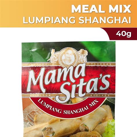 Mama Sitas Lumpiang Shanghai Mix 40g Shopee Philippines