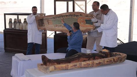 3500 Year Old Mummies Found In Egypt Cemetery Photos Show San Luis