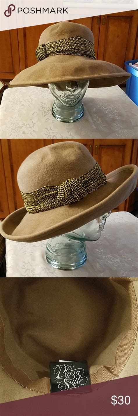 Classy Vintage Wool Felt Plaza Suite Hat By Betmar Vintage Wool Wool