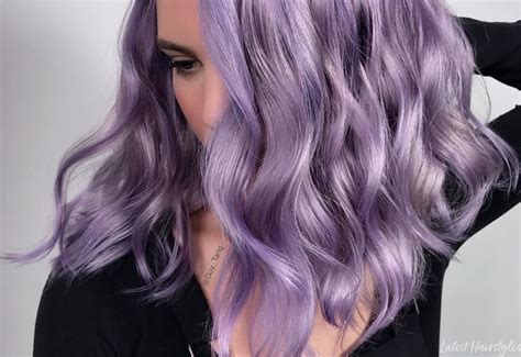 17 Hottest Silver Purple Hair Colors Of 2019