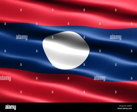 Flag Of Laos Hi Res Stock Photography And Images Alamy
