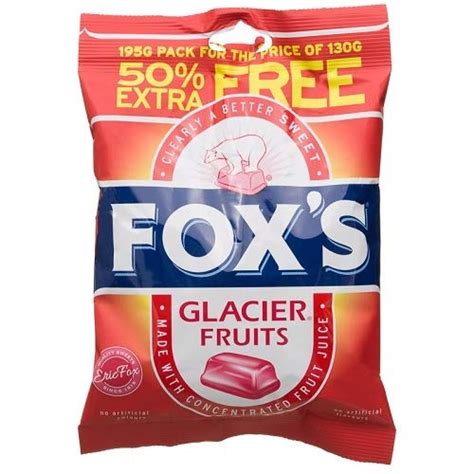Foxs Glacier Fruits 195g Uk Emporium Johannesburg
