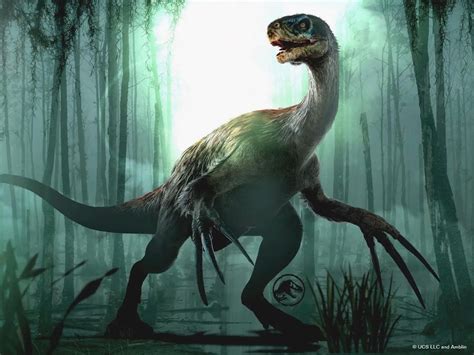 Jurassic World Dominion Therizinosaurus Render Jurass