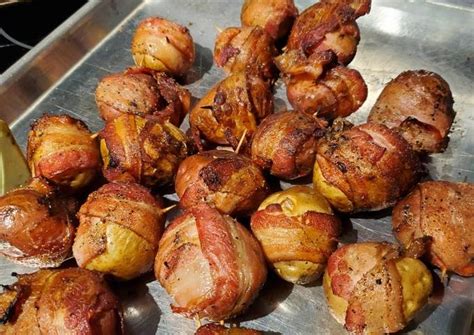 Bacon Wrapped Potatoes Recipe By Leelumae Cookpad