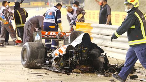 Unfallbericht Zum Grosjean Crash In Bahrain 2020 Auto Motor Und Sport