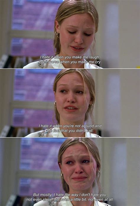 10 Things I Hate About You 1999 Favorite Movie Quotes Movie Quotes
