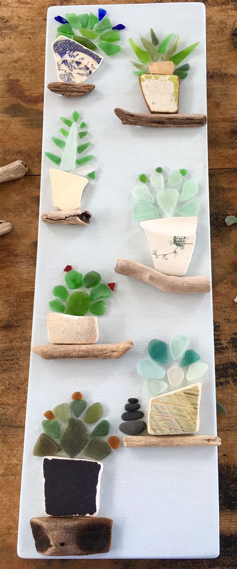 Pin By Leanne Wells On Beach Treasures Sea Glass Art Projects Beach Glass Crafts Sea Glass