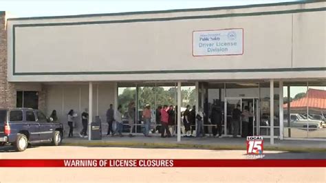 Driver License Offices Could Shut Down Next Year Wpmi