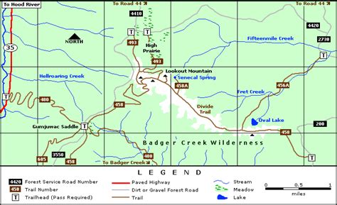 Lookout Mountain Trail Map