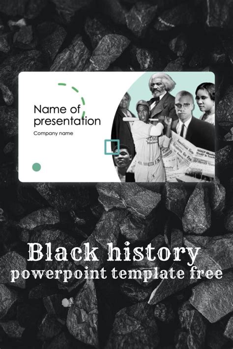 Modern Black History Powerpoint Template Free Masterbundles