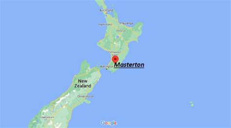 Where Is Masterton New Zealand Map Of Masterton Where Is Map