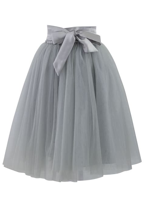 Luxe Little Gray Tulle Skirt Clothes I Wish I Had And