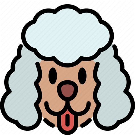 Poodle Dog Breed Pet Puppy Animal Cute Icon Download On Iconfinder