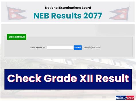 Live Neb Grade 12 Results 2077 Released Today Check Results Online