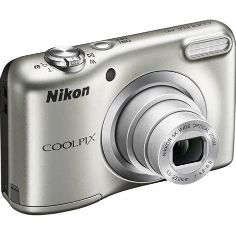 Nikon A10 Coolpix Digital Compact Camera 16mp 5x Optical Zoom Ccd