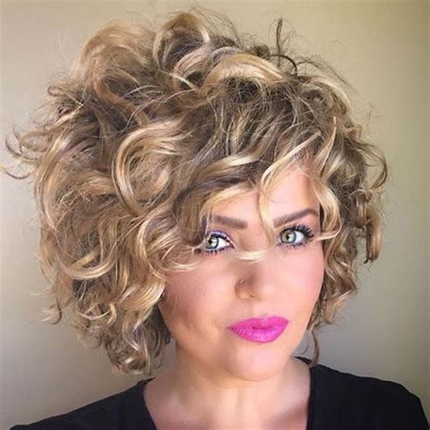 Short curly haircuts for round faces, are truly on trend, wavy short haircuts look extremely cute haircuts short, because if you've recently rocked a. The most trendy curly hairstyles for women in 2020 - 2021