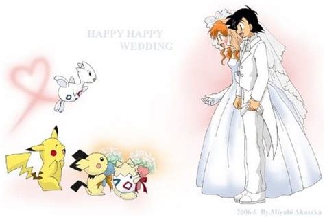 Pokemon Wedding Ash And Misty Photo 30002454 Fanpop Fanclubs Pokemon