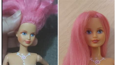 Barbie Hair Repair ترميم شعر اللعبة الخطوات بصندوق الوصف Youtube