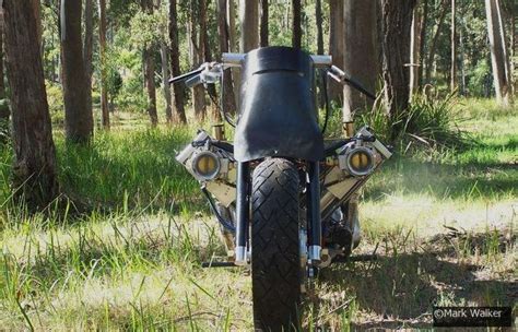 The transverse position means the. Big Ned 3000cc V twin | Moped, Bike