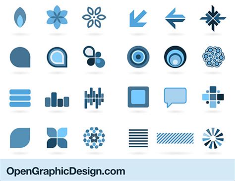 Design Elements Simple Graphic Symbols Download Design Icons