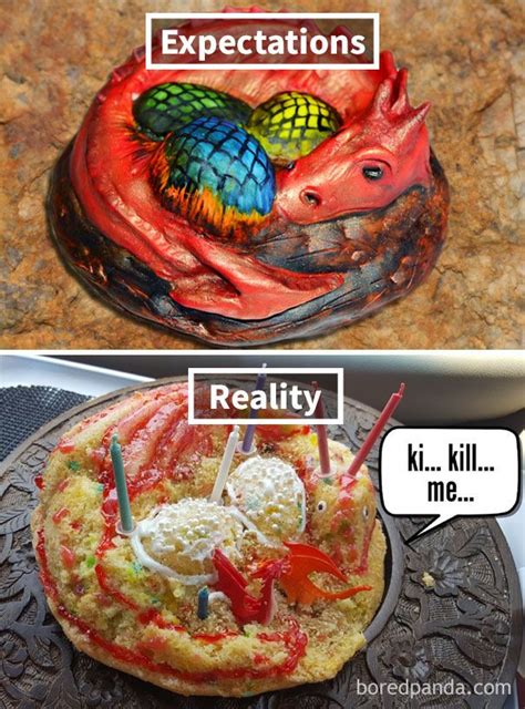 cooking fails expectations vs reality