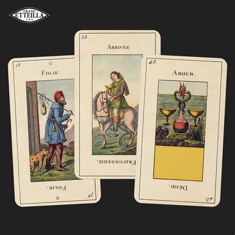 Grand Etteilla Art Restoration Deck Tarot Cards C In London