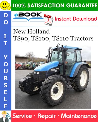 New Holland Ts90 Ts100 Ts110 Tractors Service Repair Manual Pdf