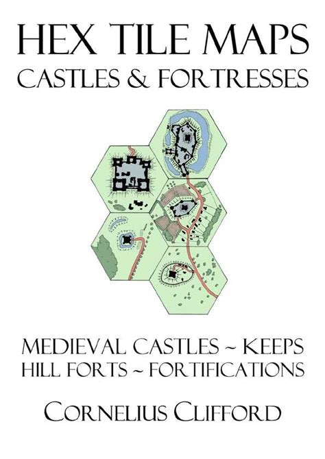 Hex Tile Maps Castles And Fortresses Pack Dreamworlds Wargame Vault