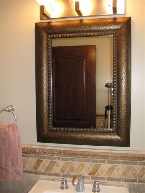 Why not furnish them with décor that honors that introspection with style (of course)? Mirror Frame Kit - Traditional - Bathroom Mirrors - Salt ...