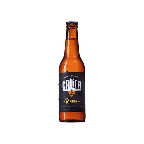 Califa Botella Cerveza Rubia Cordobesa 33 Cl
