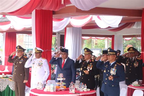 Danlanud Pattimura Hadiri Puncak Perayaan Hut Ke Tni Di Lapangan Merdeka Ambon