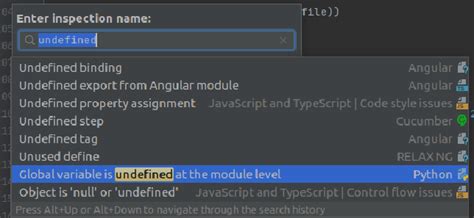 Pycharm Does Not Detect Undefined Variables Ides Support Intellij