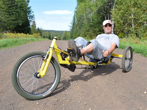 You can enhance that level of comfort with the addition of suspension for a smoother ride. Aurora Recumbent Trike DIY Plan | AtomicZombie DIY Plans