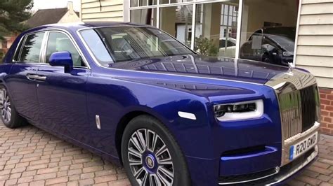 Rolls Royce Phantom Salamanca Blue Youtube