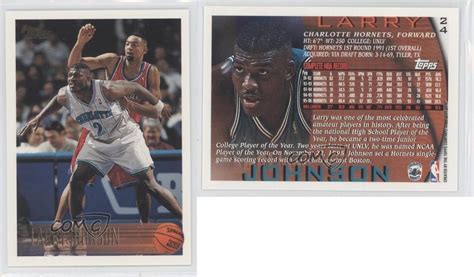 Larry johnson shares which players from the nba today could compete back in the '90s. 1996-97 Topps #24 Larry Johnson Charlotte Hornets Basketball Card | eBay