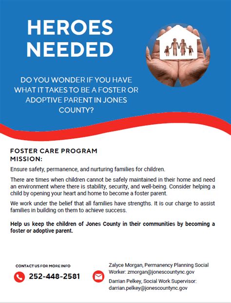 Become A Foster Parent Jones County North Carolina Official Website