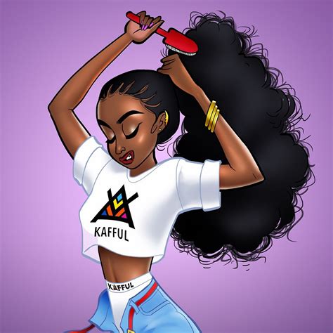 Drawing Woman Black Girl Magic Art Black Love Art Black Girl Art