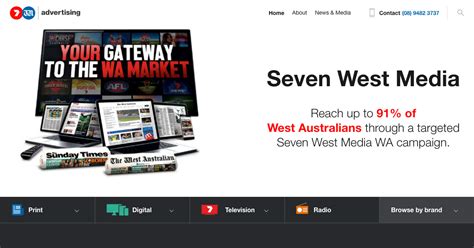 Seven West Advertising Reaching Up To 91 Of West Australians