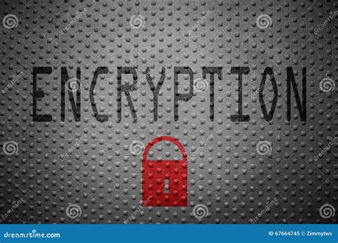 Data Encryption Lock Stock Image Image Of Gray Information 67664745